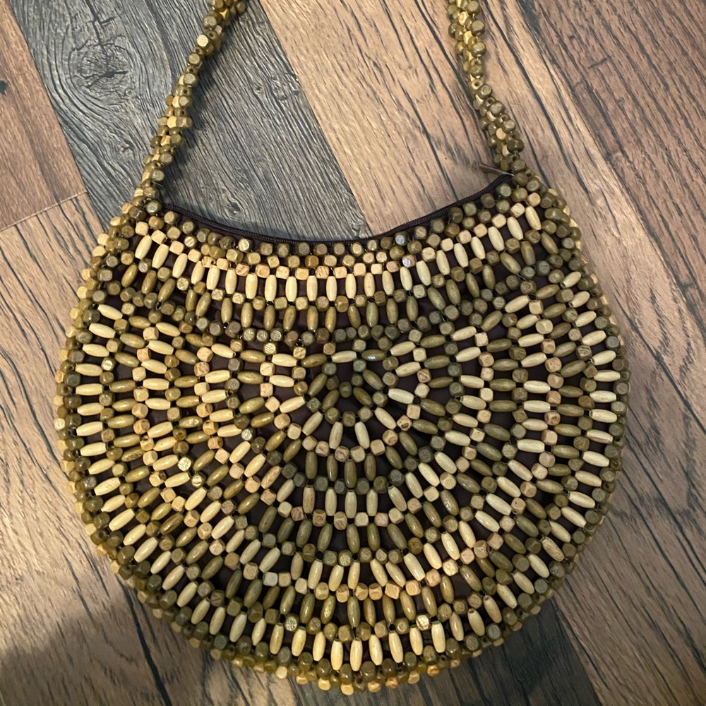 Beaded handbag